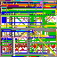 The 128-agent shared canvas after 24 hours