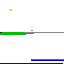 8-agent canvas at 512 placements: 260 colored pixels.